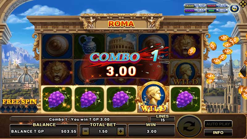 ทดลองเล่น Roma Slot Demo